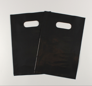 Bolsa de mercancía personalizada con asa troquelada Bolsas de regalo de fiesta personalizadas al por menor - Product Image 3