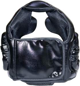 Protège-tête de boxe portable en cuir PU respirant de qualité supérieure, meilleur prix, service OEM/ODM, motif visage, vente chaude - Product Image 3