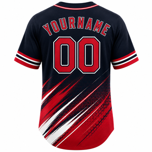 Maillot de baseball pour homme Sinewy, grande taille, personnalisable avec nom et numéro brodés, imprimé, anti-humidité, manches courtes, coupe classique, pour tous - Product Image 3