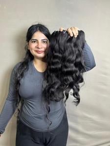 ช่อผมมนุษย์บริสุทธิ์จากอินเดียสำหรับ100% ช่อผมหยัก - Product Image 4