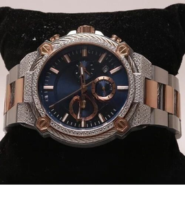 Reloj de Lujo con Diamantes Moissanite de Alta Calidad para Hombre, Marca de Primera, Diseño Elegante y Moderno, Reloj de Pulsera de Moda, Regalo - Product Image 5