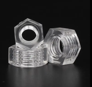Nhựa Hex Metric Polycarbonate bu lông Hex hạt trong suốt PC ốc vít - Product Image 3