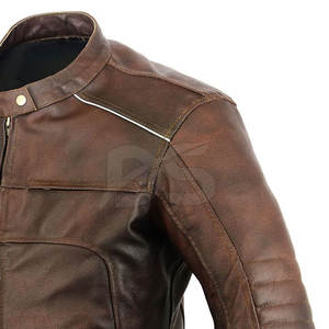 Chaqueta de Motociclismo de Cuero Genuino Ecológica de Secado Rápido Personalizable Chaqueta de Protección para Motociclismo para Velocidad y Comodidad - Product Image 6