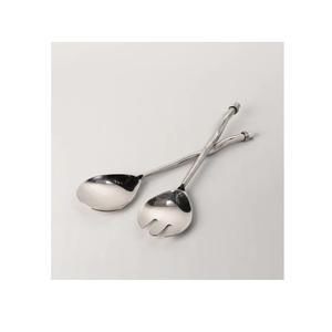 โรสโกลด์ใหม่ชุบโลหะเซิร์ฟเวอร์สลัดรูปลักษณ์ใหม่สลัดช้อน Ad ส้อมชุดใหม่ล่าสุด Flatware โลหะช้อนและส้อม - Product Image 3