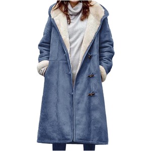 Manteau long de haute qualité pour femmes élégant nouveau Design coton Polyester hiver Slim Fit vêtements d'extérieur élégants - Product Image 4