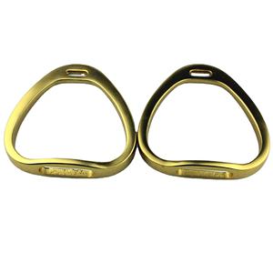 ที่กวนม้าทำจากสเตนเลสอุปกรณ์ป้องกันข้อเท้ากันลื่นสีทองอุปกรณ์สำหรับนักขี่ม้า - Product Image 2