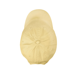 Gorra de béisbol clásica de calidad superior Algodón suave Tamaño ajustable Amarillo claro 100% Algodón Lavable Tamaño ajustable - Product Image 3