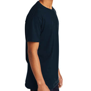 Design Tissu Bella Toile T-shirts Logo Blanc Hommes Premium Coton Biologique Confort Personnalisable T-shirt à Manches Courtes Coupe Régulière - Product Image 4