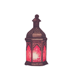 Linterna marroquí de tamaño pequeño de diseño antiguo Linterna de Ramadán de hierro de mayor calidad a precios asequibles - Product Image 1