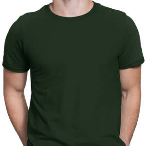 Camiseta de hombre extragrande de algodón 100% de alta calidad y peso pesado, lisa, con impresión personalizada en serigrafía e impresión digital. - Product Image 1