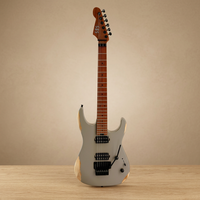 Guitare électrique SBS VS260 avec manche en érable, corps en acier, tremolo Floyd Rose, micros humbucker Alnico II entièrement enroulés, finition polie