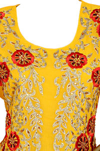 Robes caftan pour femmes européennes et américaines Designer Handwork Modeste Marocain Cotton XXXL Plus Ethnique Musulman Indien Abaya Style - Product Image 3