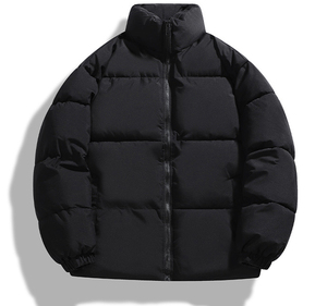 แจ็กเก็ตแบบหนาคอตตอนแบบยืนขึ้นสำหรับผู้ชายเสื้อขนเป็ดน้ำหนักเบาออกแบบได้ตามต้องการสำหรับกลางแจ้งฤดูหนาว - Product Image 4