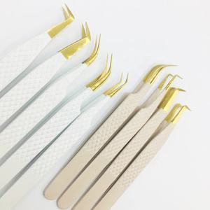 Pince à épiler en acier inoxydable de haute précision, spécialement conçue pour les esthéticiennes de cils pour séparer les cheveux - Product Image 3