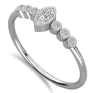 Bague de fiançailles de laboratoire certifiée Lab pour femmes Collection IGI & Ingemco Certified Diamond Ring in India Prix de gros - Product Image 2