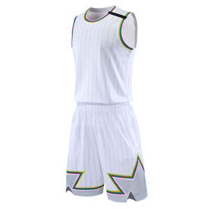 Maillot de basket-ball personnalisé de qualité supérieure, vente en gros, sublimation, respirant, séchage rapide, uniformes de basket-ball, 100% - Product Image 5