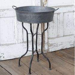 Seau à vin galvanisé de qualité de luxe avec poignée en corde Bac à vin design moderne Bac à vin de grande taille à prix abordable - Product Image 3