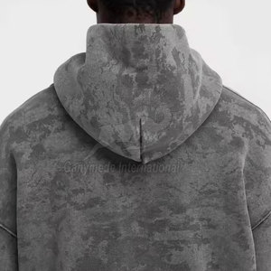 Vente chaude Design unique Hommes Sweat-shirts délavés à l'acide Matériel respirant et durable Hommes Sweat-shirts délavés à l'acide - Product Image 5