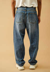 Venta caliente para slim fit Hombre Denim jeans estilo urbano estirable tela transpirable diseño elegante stock listo envío rápido - Product Image 6