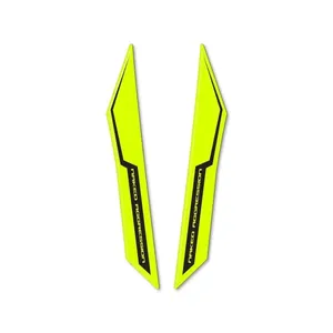 Adesivo Protettivo 3D Personalizzato Giallo FLUO per Parafango, Adesivi per Serbatoio Moto Compatibili con Suzuki GSX-S 2021-23 - Product Image 2