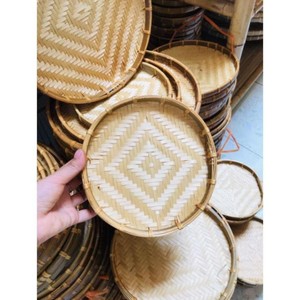 Panier à éventail en bambou de haute qualité GEM, taille personnalisée, panier artisanal plat en provenance du Vietnam - Product Image 6