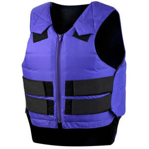 Precio barato Nueva llegada Colores sólidos Equitación Chaleco DE SEGURIDAD Ajustable Antideslizante Cuerpo Protector Unisex Equipo ecuestre - Product Image 5