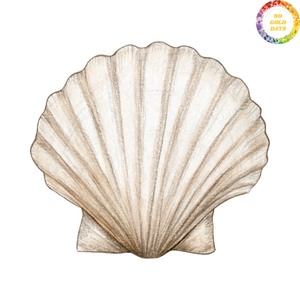 Bol artisanal vietnamien en coquillages, style sac, fabriqué à la main avec des coquillages pour la décoration de la pièce - Product Image 5