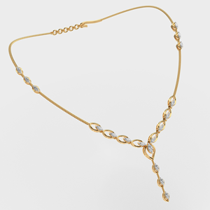 ชุดสร้อยคอสองชั้นแนวฮิปฮอปที่มีเพชรมอยส์ซาไนต์สำหรับเป็นของขวัญครบรอบราคาที่ดีที่สุด - Product Image 4