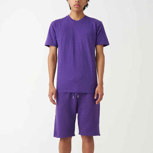 Conjunto Deportivo de Verano Personalizado para Hombre, Conjunto Informal de Pantalones Cortos y Camiseta de Manga Corta, Conjunto de 2 Piezas de Algodón Transpirable para Hombre - Product Image 6