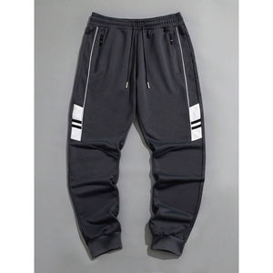 กางเกงวอร์มผู้ชายแฟชั่นใหม่ คุณภาพสูง สไตล์สตรีทแวร์ ผ้าฝ้ายฟลีซเนื้อนุ่ม สำหรับฤดูหนาว - Product Image 3