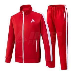 Ensemble de survêtement pour homme en coton 100% uni, design personnalisé, respirant, écologique, vêtements de rue pour l'hiver, nouvelle arrivée - Product Image 1