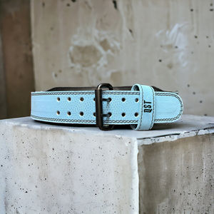 Cinturón de Levantamiento de Pesas de Cuero Personalizado al por Mayor, Cinturón de Potencia de Alta Resistencia con Hebilla de Pasador, Soporte para Entrenamiento en Gimnasio - Product Image 3