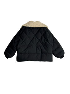 2025 nuevo diseño moderno de moda de talla grande esponjoso otoño cálido de moda Faux invierno señoras Negro Azul mujer abrigo chaqueta de piel para mujer - Product Image 2