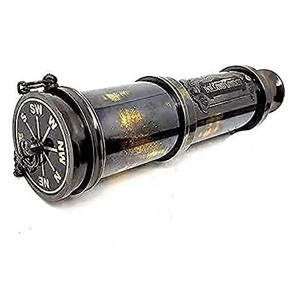 Kính Viễn Vọng Bằng Đồng Sáng Bóng Theo Chủ Đề Đồ Dùng Ngoài Trời Giá Lớn Kính Hiển Vi Nhìn Đêm Kim Loại Màu Trơn Cầm Tay Hợp Thời Trang Hàng Hải - Product Image 3