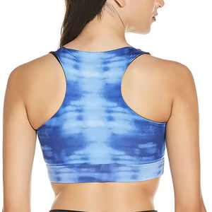 Meilleure vente Soutien-gorge de sport élégant pour femmes Vêtements de fitness à compression personnalisés avec logo avant Nouvelle arrivée - Product Image 6