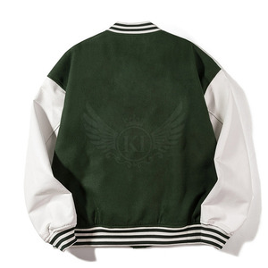 Marque privée de haute qualité Veste en laine et coton Letterman Col montant Hiver Le plus populaire-Disponible XL Léger État neuf-En vrac - Product Image 2