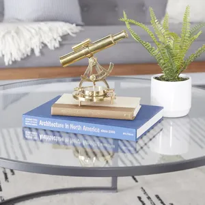 Escultura Metálica de Diseño Moderno con Patrón Vertical de Oso y Brillo Otoñal para Decoración Navideña de ZAHID EXPORTS - Product Image 2