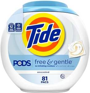 น้ำยาซักผ้าแบบพรีเมี่ยม3 in 1 Tide pods 81 PACS - Product Image 6