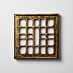 Modern Bathroom Stainless Steel Floor Drain with Brass Construction Round Grating Design for Aesthetic Appeal - Product Image 2