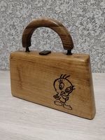 Sac à main de luxe en bois multicolore pour femme, sac de rangement écologique et étanche pour bijoux et voyages, idéal pour la chambre