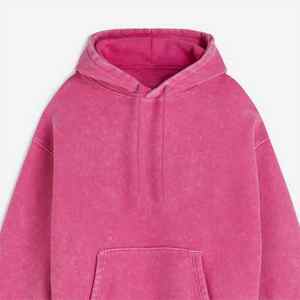 Meilleure vente sweats à capuche à fermeture éclair avec logo personnalisé lavé à l'acide pour hommes OEM tenue décontracté utilisation en extérieur personnalisé fabricant hommes sweats à capuche 2025 - Product Image 5