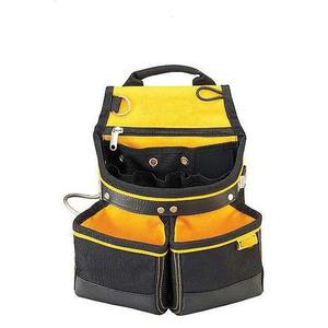 Ceinture à outils super puissante à 15 aimants avec sac à outils en cuir à 2 poches et porte-bracelet personnalisable OEM - Product Image 6