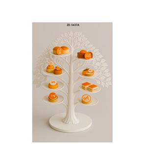 100% Stainless Steel Cake Stand for Long-Term Use Hammered Copper Metal Cake Stand with Luxury Finished <b>resin</b> epoxy mold - Product Image 1