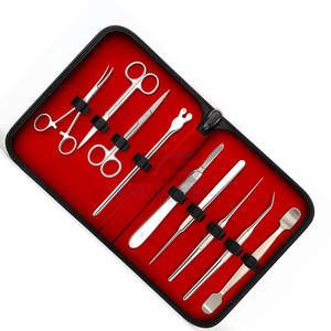 Kit de dissection manuelle avancé pour étudiants en médecine et instruments chirurgicaux vétérinaires en acier inoxydable - Product Image 2