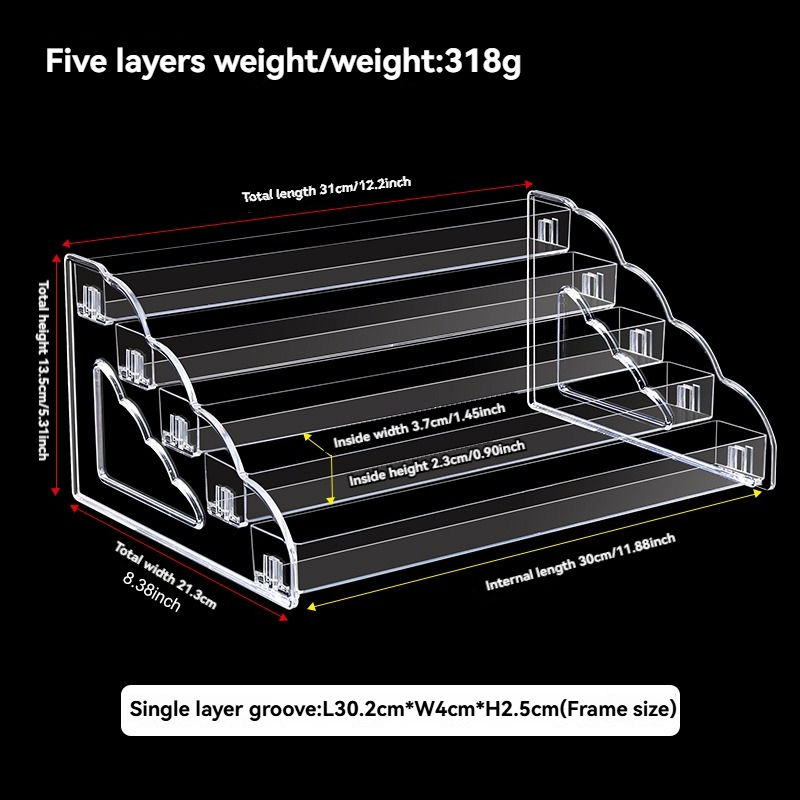 5 niveaux, 31*21.3*13.5cm