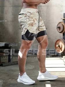 Logo personnalisé sublimé polyester hommes Gym Short de course décontracté solide motif vente entière à bas prix - Product Image 6