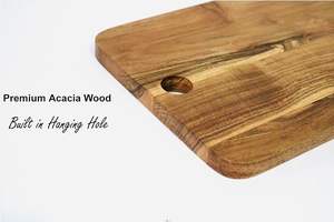 Tabla de Cortar de Madera de Grado Alimenticio para un Uso Seguro en la Cocina, Tabla de Cortar de Madera Grande para Uso Profesional en la Cocina a Bajo Precio - Product Image 2