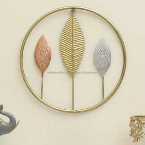 ผนังโลหะใบโลหะขายดีที่สุดตกแต่งผนังสำเนียงห้องนั่งเล่นห้องนอนสำนักงานบ้านและสวนตามบรรยากาศไลฟ์สไตล์ - Product Image 4