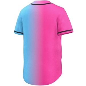 Camiseta de Béisbol Personalizada para Hombre, Transpirable, Talla Grande, 100% Poliéster, Manga Corta, Cintura Elástica, Bordado, Secado Rápido - Product Image 6