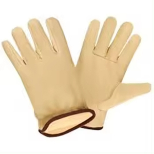 Gants de conducteur en cuir véritable faits à la main de Contribute Industry Protection des mains et des bras fabriqués au Pakistan - Product Image 4
